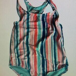 Striped Multicolor Swimsuit